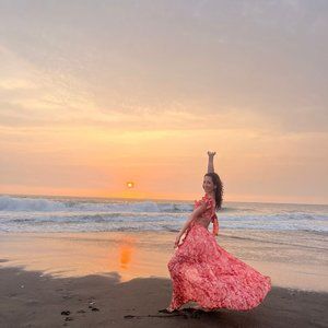 Beach Sunset Dress - image 1